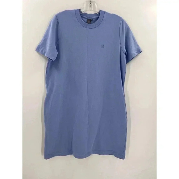 Sweaty Betty London Blue Essentials T Shirt Dress with Pockets Easy Wear XSMALL - Picture 5 of 9